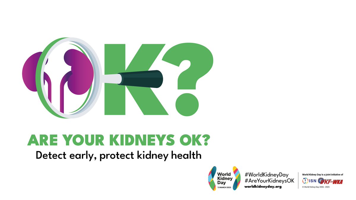 Mara Rodrigues (@maritasrod) on Twitter photo Today is <a href="/worldkidneyday/">World Kidney Day</a> โก๏ธ a day to raise awareness to kidney health.
#AreYourKidneysOK โMake sure of itโ๏ธ Today is <a href="/worldkidneyday/">World Kidney Day</a> โก๏ธ a day to raise awareness to kidney health.
#AreYourKidneysOK โMake sure of itโ๏ธ