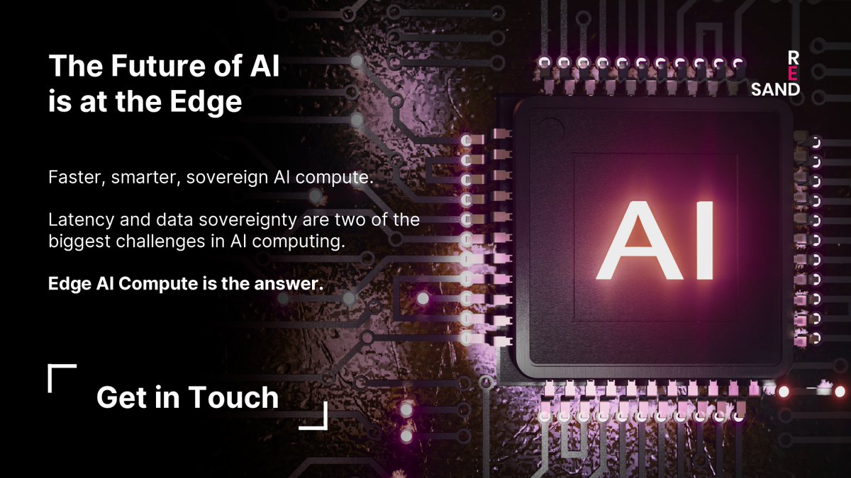 At Redsand, we bring AI to the edge:

✅ Lower latency for real-time AI workloads
✅ Stronger compliance with data sovereignty &amp; privacy regulations
✅ Up to 40% cost savings by optimizing infrastructure

Contact our team for more