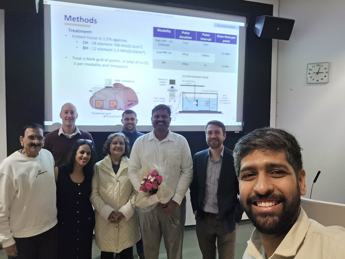 Officially Dr. now! 🎉 Successfully defended my thesis today.

Huge thanks to my advisor, Dr. Adam Maxwell, and the amazing CIMU team for their support. Special shoutout to Adam for the thoughtful gift—featuring the transducers I built and their first bubble cloud! #PhDDefense