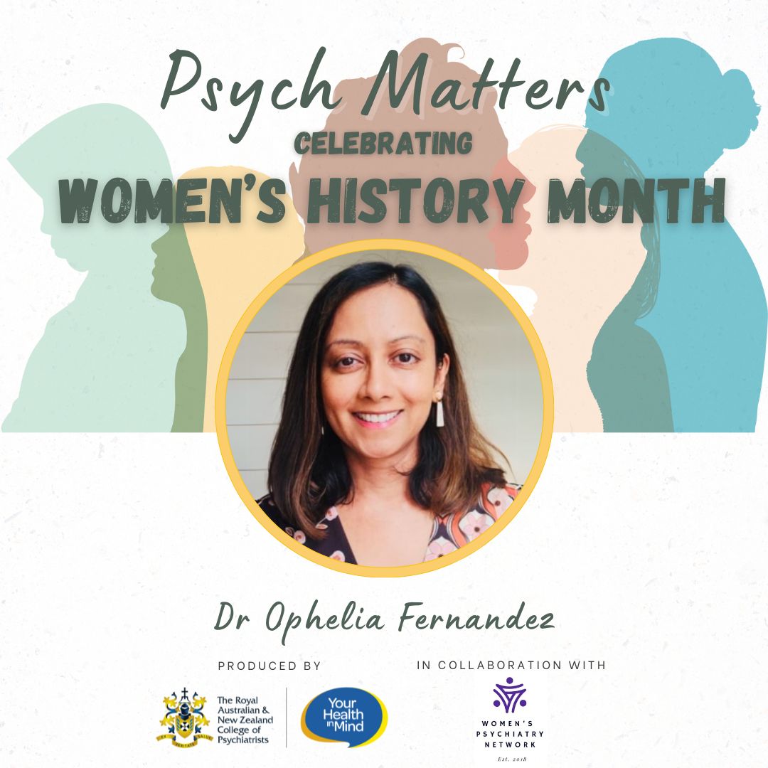 RANZCP (@ranzcp) on Twitter photo Hear from Dr Ophelia Fernandez on women mentoring women where she discusses the vital role of mentorship in the field of psychiatry, particularly for women.
The episode is part of the #WomensHistoryMonth series by #PsychMatters & <a href="/WPN_ANZ/">Womenās Psychiatry Network ANZ</a>. ow.ly/J9JO50Vfmbn Hear from Dr Ophelia Fernandez on women mentoring women where she discusses the vital role of mentorship in the field of psychiatry, particularly for women.
The episode is part of the #WomensHistoryMonth series by #PsychMatters & <a href="/WPN_ANZ/">Womenās Psychiatry Network ANZ</a>. ow.ly/J9JO50Vfmbn