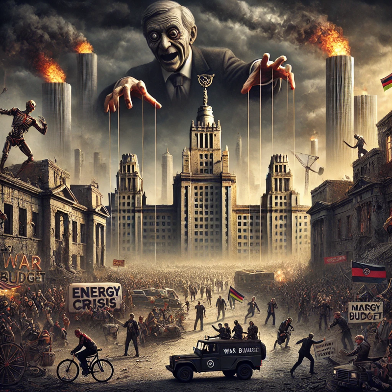 TheHorizonX's tweet photo. The real threat is not in the East. The true evil resides in Brussels, The Hague, Paris, Berlin, and other centers of power.

Covid was the great revealer.

It showed who your true friends were.
It exposed your true character in times of crisis.
It undeniably laid bare the immense corruption within the government and the media.
It revealed the extent of the propaganda used daily to manipulate our emotions and control our thinking.
It painfully exposed the failures of the (education) system.
It highlighted the shaky foundations and the conflict-ridden studies upon which many so-called scientific opinions are based.

But above all… it gave us the chance to wake up.

If only that were true…

Politics carries on, undisturbed and unaffected, as long as the people fail to realize how they have been deceived – and still are.
Mark Twain said it best: “It’s easier to fool people than to convince them that they have been fooled.”

The real threat is not in the East. The true evil resides in Brussels, The Hague, Paris, Berlin, and other centers of power.
Lies, manipulation, and humiliation are the tools of the trade. Chaos is deliberately created as a means to push through an agenda.

Europe is not under attack from outside forces – it is being destroyed from within.
Not by enemies at the gates, but by unhinged, brain-dead puppets steering us straight into the abyss.

These warmongering power-hungry elites, drunk on their own delusions of grandeur, have suddenly pulled €800 billion out of thin air for weapons.
Meanwhile, their own citizens groan under skyrocketing inflation, an energy crisis, and an uncontrolled wave of migration.

After wasting billions on a manufactured ‘pandemic’…
After pumping astronomical sums into a climate agenda that supposedly lowers temperatures by an immeasurable fraction…
The cash flow is now once again being funneled into the bottomless pit of the military-industrial complex.

History repeats itself. But as long as the masses remain asleep, the puppet masters will keep pulling the strings.
