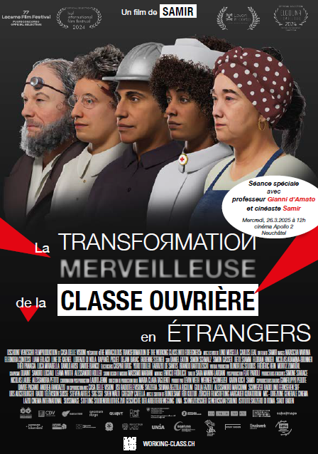 SFM Doc Center (@migrationcenter) on Twitter photo Cinéma : La transformation merveilleuse de la classe ouvrière en étrangers : séance spéciale avec le professeur Gianni d'Amato et le réalisateur Samir. Mercredi 26 mars à 12h00, Apollo 2, Neuchâtel <a href="/SamirFilmmaker/">Samir</a> <a href="/gdamato63/">Gianni D’Amato</a> <a href="/nccr_onthemove/">nccr – on the move</a> Cinéma : La transformation merveilleuse de la classe ouvrière en étrangers : séance spéciale avec le professeur Gianni d'Amato et le réalisateur Samir. Mercredi 26 mars à 12h00, Apollo 2, Neuchâtel <a href="/SamirFilmmaker/">Samir</a> <a href="/gdamato63/">Gianni D’Amato</a> <a href="/nccr_onthemove/">nccr – on the move</a>