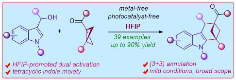 ATBiju Group (@atbijulab) on Twitter photo Just out <a href="/angew_chem/">Angewandte Chemie</a>, our work on simultaneous activation of BCBs & indolyl alcohols with HFIP to access indole‐fused BCHeps😃!
Congratulations, <a href="/shiksha_deswal/">Shiksha Deswal</a>, <a href="/RCD07_IISC/">ROHAN CHANDRA DAS</a> & <a href="/deeptanu_2/">Deeptanu Sarkar</a> 👏👏👏!
Thanks to <a href="/serbonline/">SERB</a> for funding 🙏& <a href="/iiscbangalore/">IISc Bangalore</a> 🙏
onlinelibrary.wiley.com/doi/10.1002/an… Just out <a href="/angew_chem/">Angewandte Chemie</a>, our work on simultaneous activation of BCBs & indolyl alcohols with HFIP to access indole‐fused BCHeps😃!
Congratulations, <a href="/shiksha_deswal/">Shiksha Deswal</a>, <a href="/RCD07_IISC/">ROHAN CHANDRA DAS</a> & <a href="/deeptanu_2/">Deeptanu Sarkar</a> 👏👏👏!
Thanks to <a href="/serbonline/">SERB</a> for funding 🙏& <a href="/iiscbangalore/">IISc Bangalore</a> 🙏
onlinelibrary.wiley.com/doi/10.1002/an…