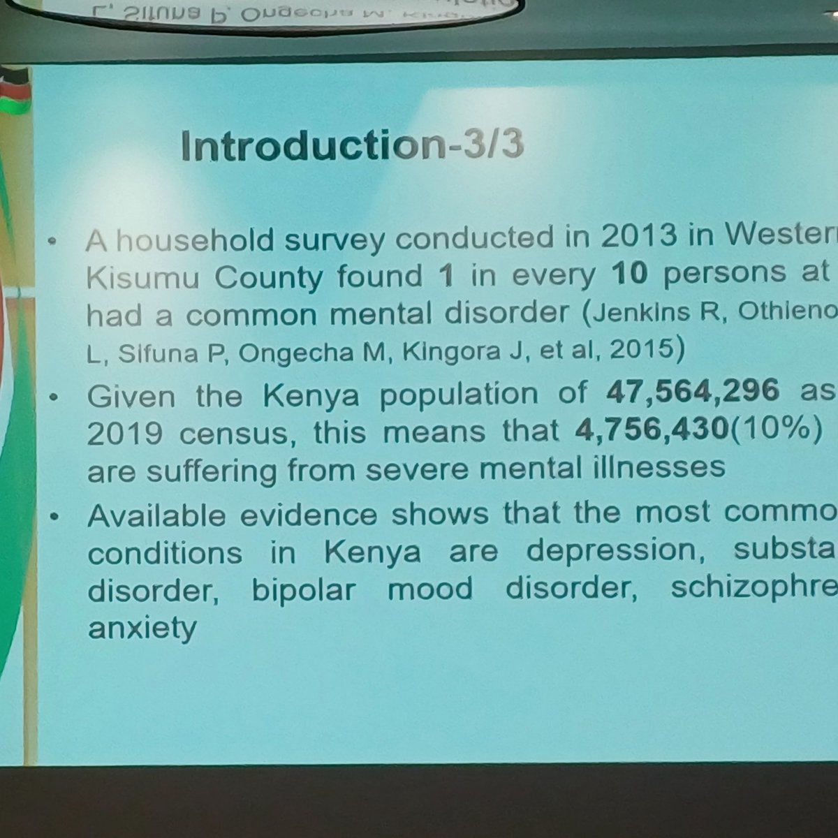 Zipporah Ali MD (@zippyali) on Twitter photo 50% of Kenyans have experienced a #MentalHealth problem, 10.4% of those aged 15-65 have a #drug #Alcohol #Abuse problem! <a href="/AfricanNCDsNet/">Africa NCDs Network (ANN)</a> <a href="/MOH_Kenya/">Ministry of Health</a> <a href="/NCDAllianceKe/">NCD Alliance Kenya</a> <a href="/eancdalliance/">NCD Alliance East Africa</a> <a href="/ncdalliance/">NCD Alliance</a> <a href="/WHOKenya/">WHO Kenya</a> <a href="/UnitedGMH/">United for Global Mental Health</a> <a href="/KEHPCA/">Kenya Hospices and Palliative Care Association</a> 50% of Kenyans have experienced a #MentalHealth problem, 10.4% of those aged 15-65 have a #drug #Alcohol #Abuse problem! <a href="/AfricanNCDsNet/">Africa NCDs Network (ANN)</a> <a href="/MOH_Kenya/">Ministry of Health</a> <a href="/NCDAllianceKe/">NCD Alliance Kenya</a> <a href="/eancdalliance/">NCD Alliance East Africa</a> <a href="/ncdalliance/">NCD Alliance</a> <a href="/WHOKenya/">WHO Kenya</a> <a href="/UnitedGMH/">United for Global Mental Health</a> <a href="/KEHPCA/">Kenya Hospices and Palliative Care Association</a>