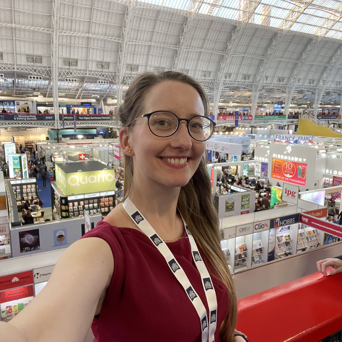 Obligatory annual <a href="/LondonBookFair/">The London Book Fair, 11-13 March 2025</a> selfie - I really had the best time at #LBF25! Spent Tuesday catching up with many old publishing friends - so lucky to be part of such a supportive industry. Particular thanks to <a href="/BritishCouncil/">British Council</a> and <a href="/BookMachine/">BookMachine</a> for the generous stand parties!