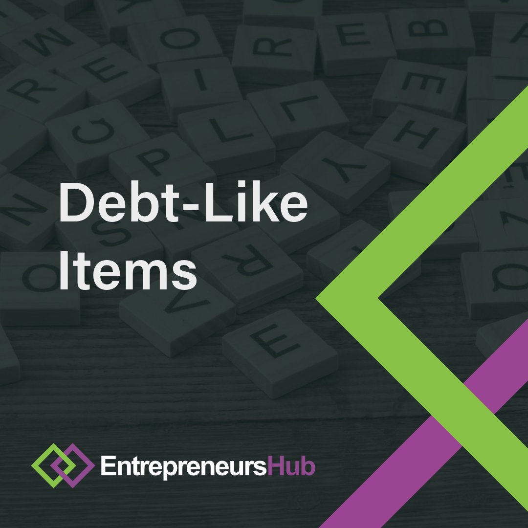 Debt-like items are amounts owed by the business that are sometimes not written to the balance sheet as debt. They form part of the negotiations over what a cash free/debt free transaction looks like.