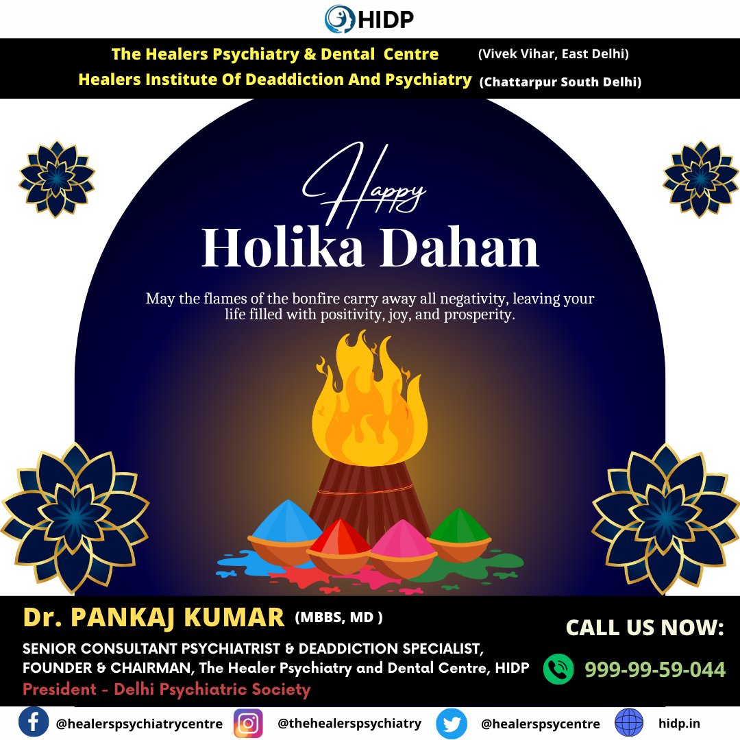 HealerPsycentre's tweet photo. May the flames of Holika burn away negativity and bring happiness, health, and success into your life. Wishing you a blessed Holika Dahan! 🔥✨

https://t.co/AEBd2hUaLI

#HolikaDahan #holikadahan2025 #HappyHolikaDahan #holi2025 #healerspsychiatrycentre #mentalhealthmatters https://t.co/re1UTjIEiY