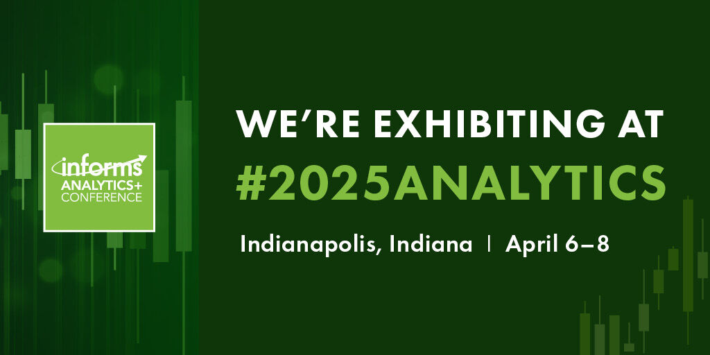 Hexaly is excited to announce its participation in the 2025 INFORMS Analytics + Conference, April 6-8, 2025🚀

Meet Fred Gardi, Founder &amp; CEO of Hexaly, and discover the new release Hexaly 13.5.

Check out our blog post:
hexaly.com/event/2025-inf…

#ORMS