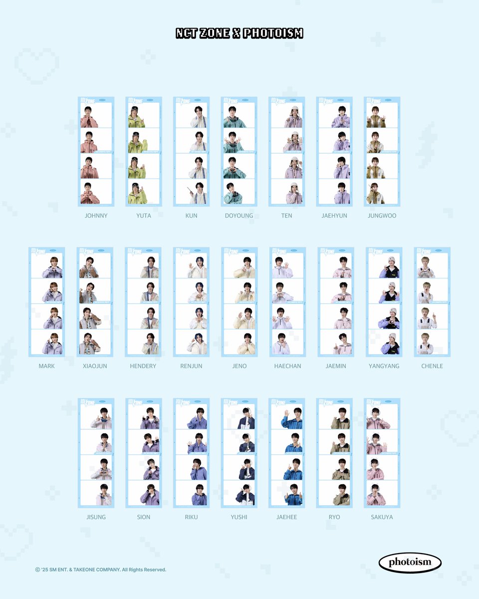 PHOTOISM WITH NCT ZONE 1ST ANNIVERSARY @ JAPAN XYZ POP-UPで「NCT