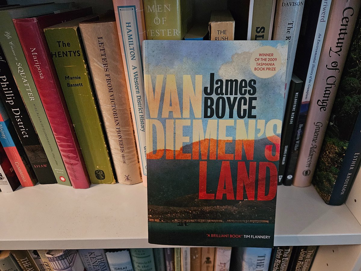 My next read? I need to also get a copy of Janet McCalman's Vandemonians.