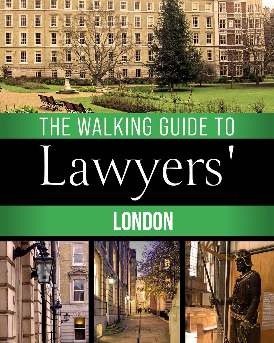 This week's besteller - again - is the new Walking Guide to Lawyer's London.  Seen it yet? Try #Wildys or #TempleChurch!

ow.ly/79et50UCyCC › products › walking-guide-2024-edition

 #MediationPublishing #History #LegalHistory #WalkingGuide #NewEdition #ExploreMore