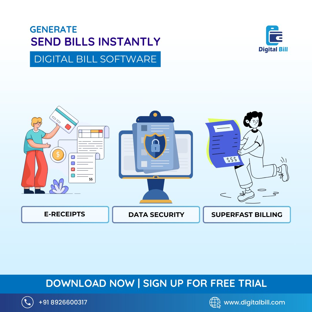digitalbill09's tweet photo. Digital billing is the future! Save time, save money, and go digital today. ⚡📊 #digitalbusiness #invoiceonhand #billingsoftware https://t.co/hBqMWRzj3b