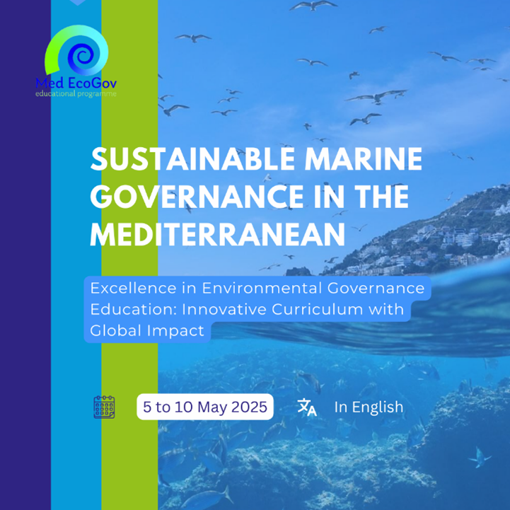 [👩‍🏫TRAINING] Online training school “Sustainable Marine Governance in the Mediterranean" 5–10 May 2025, organized by <a href="/UNEPMAPNews/">Mediterranean Action Plan (MAP)</a> and <a href="/mepielan/">MEPIELAN CENTRE</a>, in cooperation with <a href="/eplo_news/">EPLO</a>. 

✍️Applications are welcome until 4 April 2025 med-ecogov.education

#UNEPMAPSystem #Governance