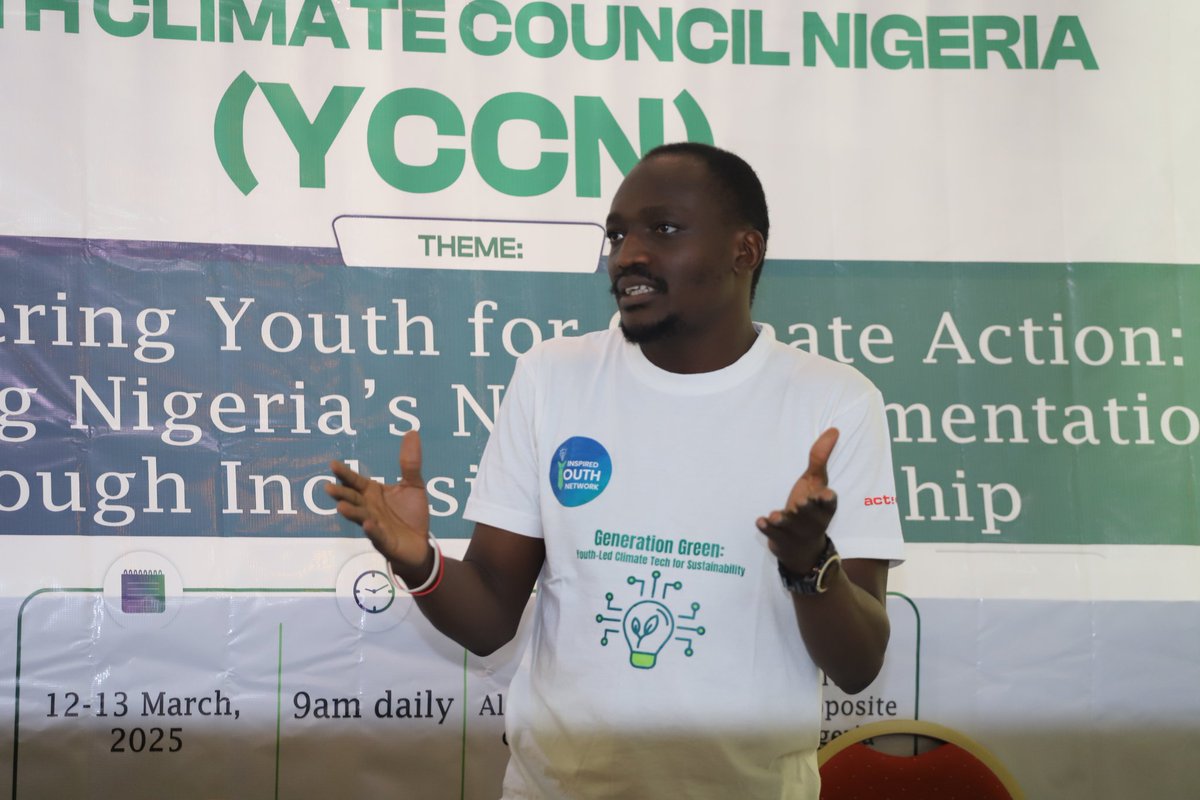 Youth Climate Council Nigeria (@yccnigeria) on Twitter photo 