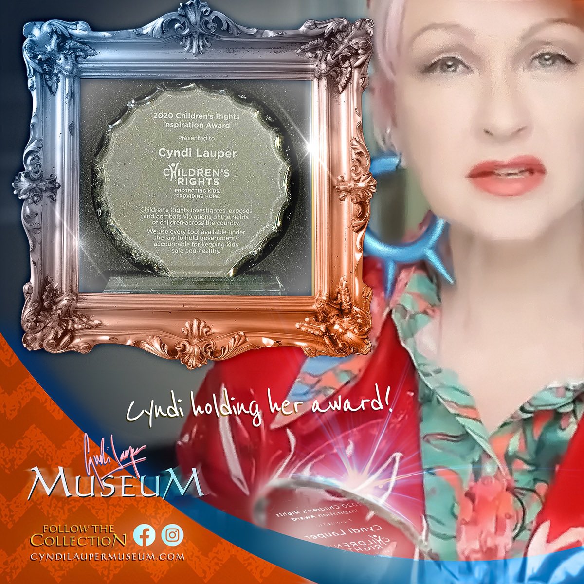 Not just tour clothes, vinyl and photos... The Museum has a little (OR A LOT) of everything! 
FOLLOW THE COLLECTION: 
linktr.ee/cyndilaupermus… #cyndimuseum #cyndilaupermuseum #musichistory #herstory #freetours #orlando #cyndilauper #boyblue #lgbtq