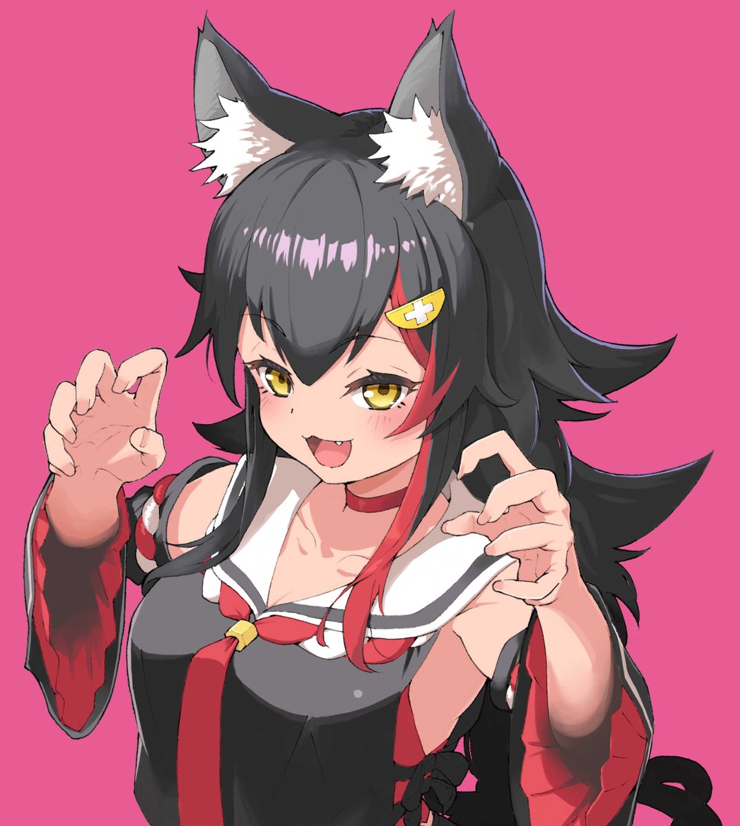 pea9ut's tweet photo. 昔描いた絵をあげてみる⑥
ガオなミオしゃ
#みおーん絵 https://t.co/jQMsbjB1au