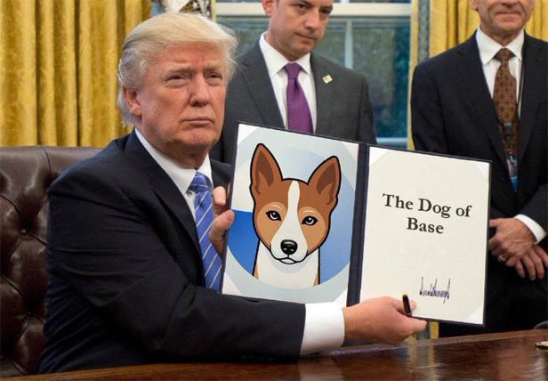 <a href="/HopiumPapi/">Erik Stevens 🐆</a> Make dog memes based again 
Basenji on <a href="/base/">Base</a> 
$benji