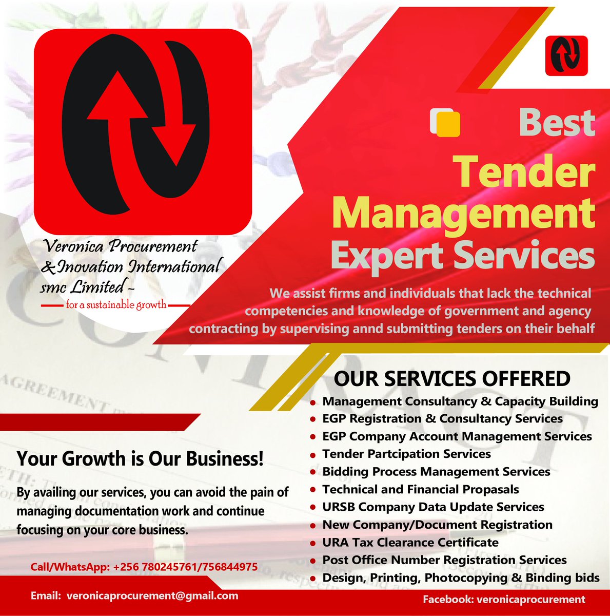 Navigating today’s fast-paced business world requires agility and strategic insight. At Veronica Procurement &amp; Innovation International SMC Limited, they empower businesses with expert solutions in procurement, tendering, and operational excellence.