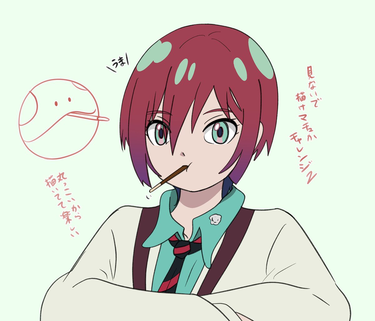 記憶だけで描けマチュかチャレンジ2
#GQuuuuuuX   #ジークアクス 