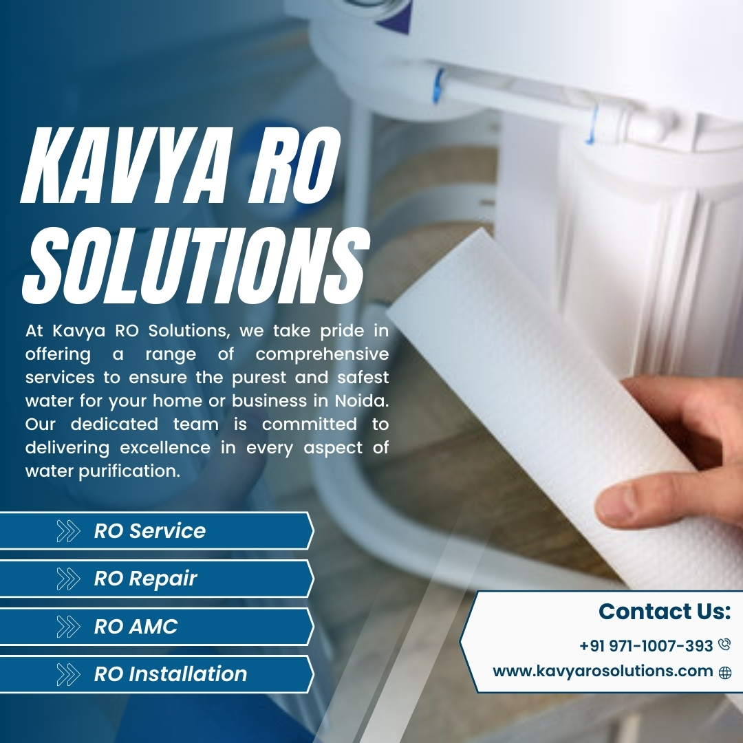 kavyarosoln's tweet image. 💧 Pure Water, Healthy Life – Kavya RO Solutions 💧
☎️ +91 971-1007-393
🌐kavyarosolutions.com

#KavyaROSolutions #PureWater #ROSolutions #RORepairNoida #KentROService #WaterPurification #CleanWaterForLife #NoidaROService #ROExperts #WaterHealth #SafeDrinkingWater #RO