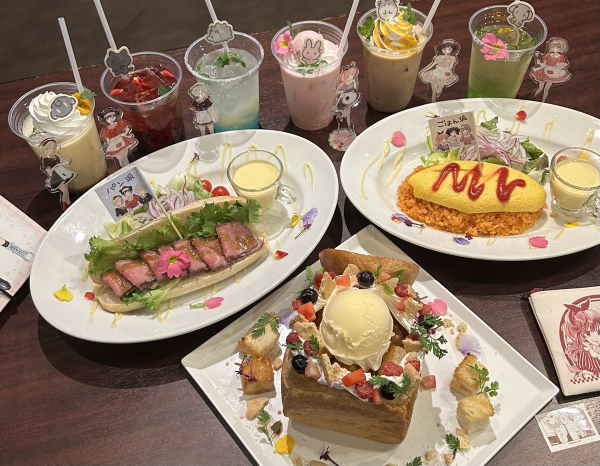 きみが死ぬまで恋をしたい ハニトーカフェ秋葉原店 コラボカフェ きみ