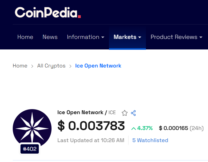 MarketCoinpedia's tweet image. 🚨 Just In: #IceNetwork and #KishuInu have partnered to drive decentralization and financial equity, creating powerful synergies. 🔥

Additionally, aims to enhance community engagement, innovation, and user opportunities.

After the news 👇

◾️ $ICE price: $0.003783 (+4.37%)
🔹