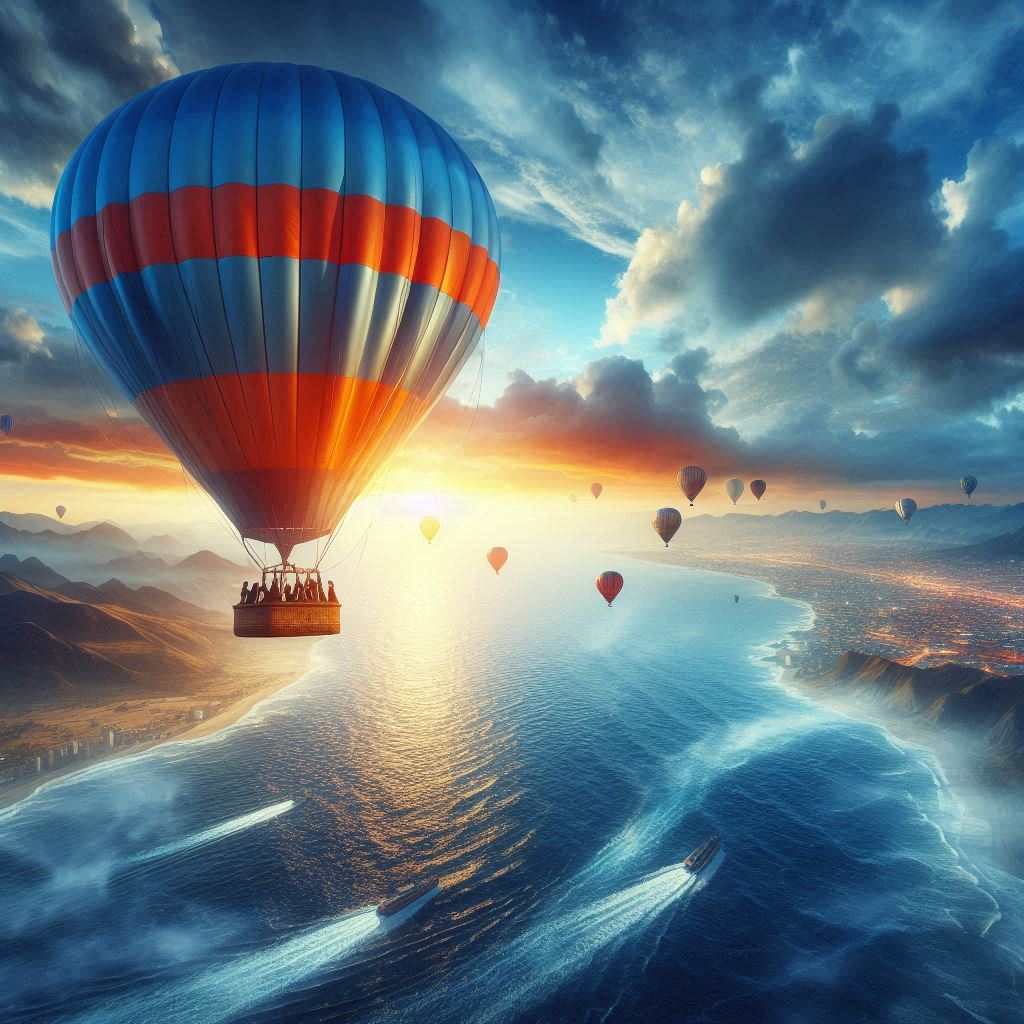 Experience the thrill of soaring above the world with hot air balloon rides, offering breathtaking views of cities, leisurechain.com #hotairballoonrides #airadventures #balloonrides #leisurechain #thrillseekers