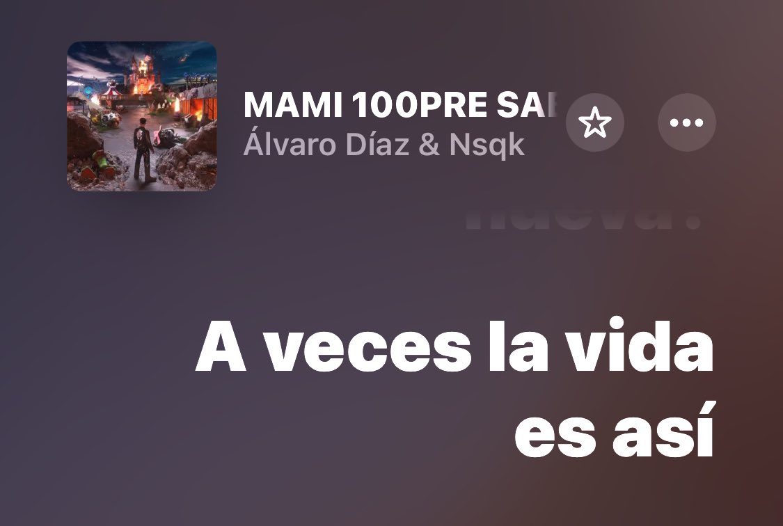 a veces la vida es así