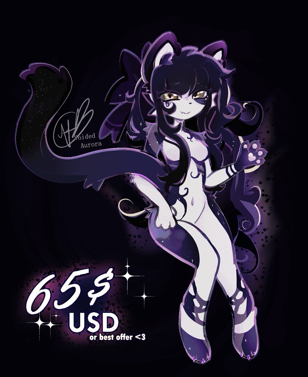 VoidedAurora's tweet image. Space kitty

-  ✨💜

#furryart #adoptableTH #furryadoptable #OC