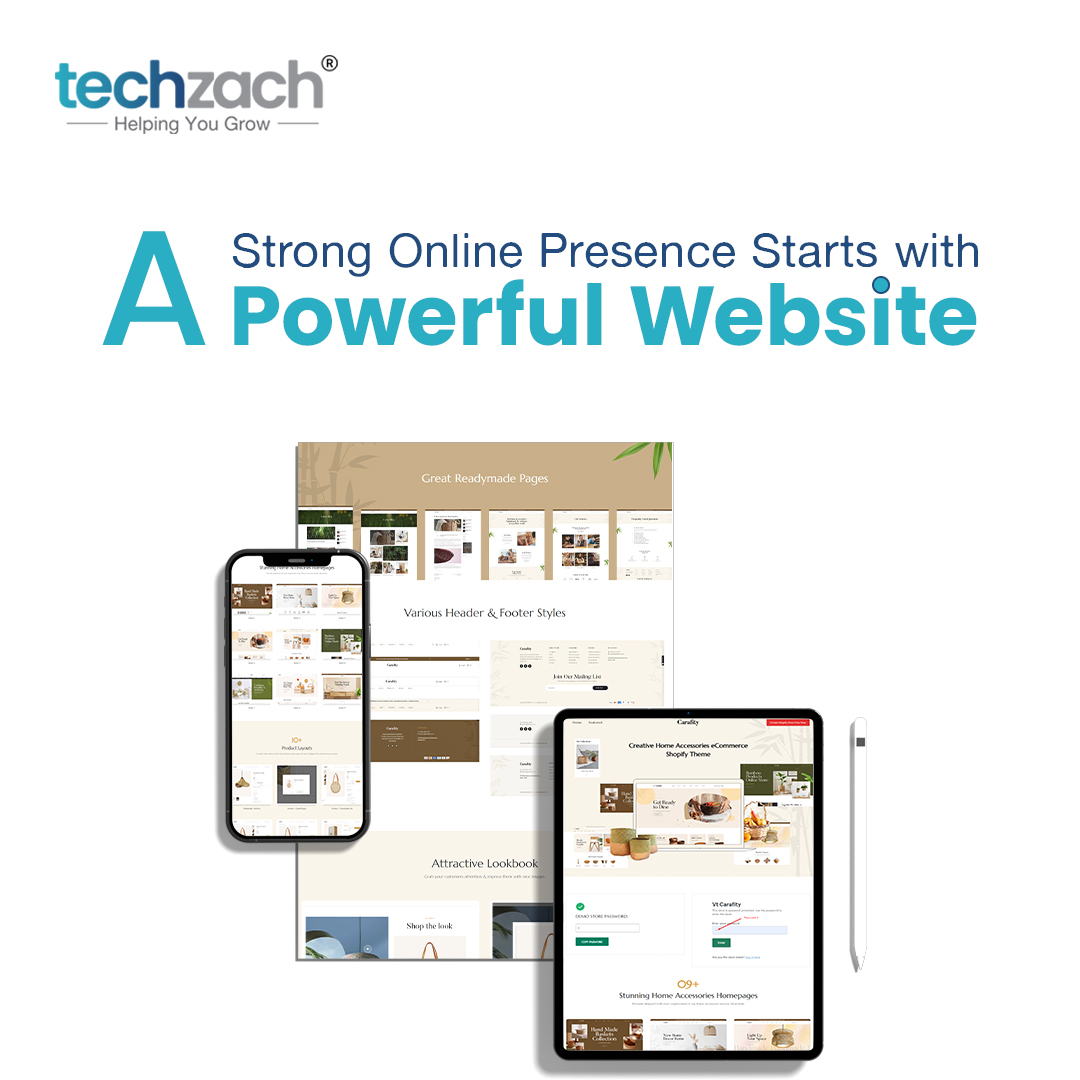 Techzach_en's tweet image. Your online success starts with a strong foundation! 🚀 Build a website that captivates, converts, and elevates your brand.
#WebSuccess #PowerfulWebsite #Techzach