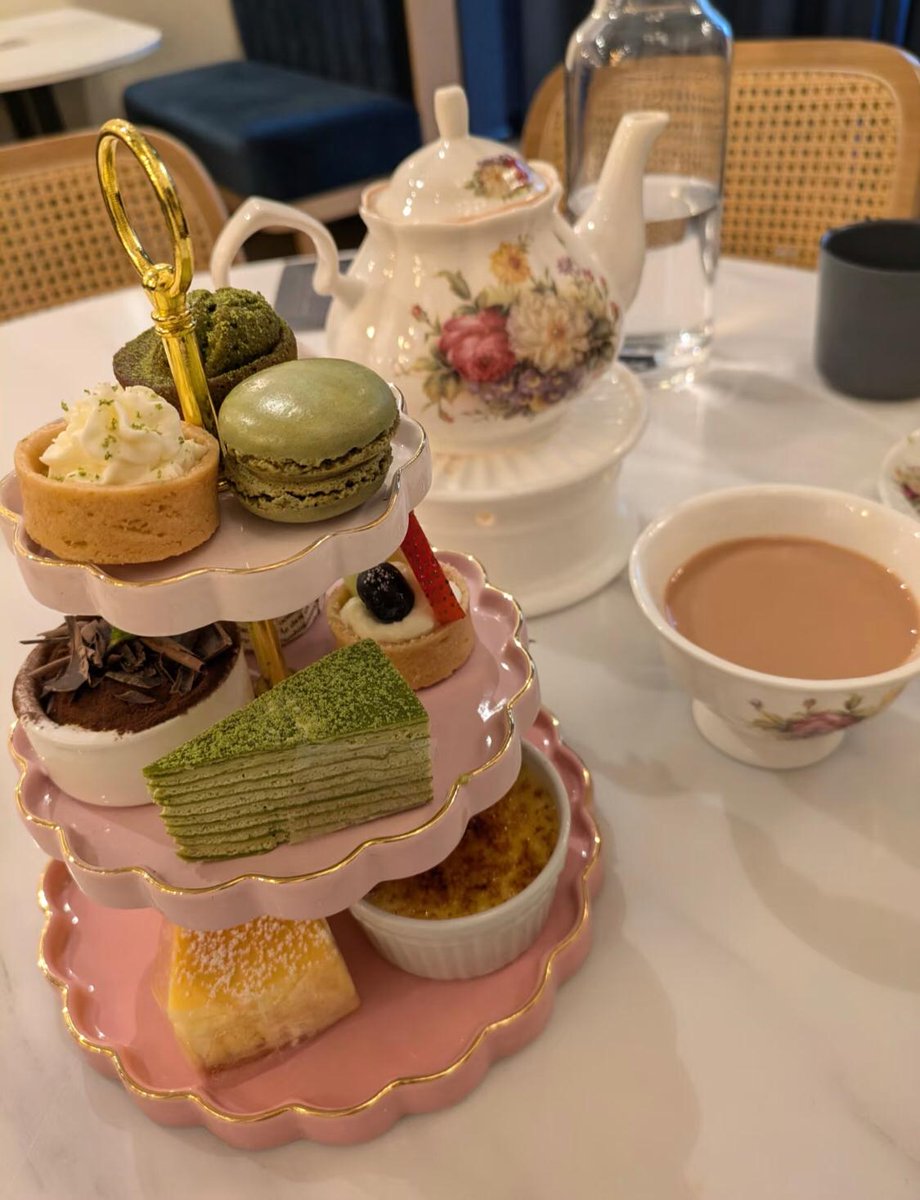 Happy hour afternoon tea begins, who can guess which restaurant this is?