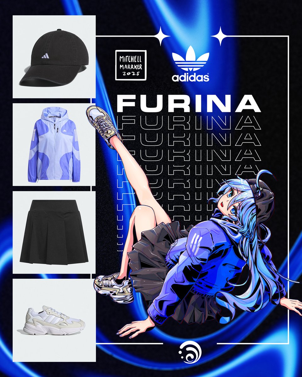 FURINA 🩵💙

Outfit:
Saturday Hat
Own the Run Base WIND.RDY Jacket
Women’s Ultimate365 Tour Pleated Skort
Falcon Shoes

#genshin #genshinimpact #genshinimpactfanart #adidas #adidasoriginals #原神 #furina #フリーナ