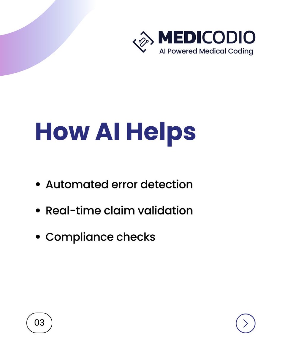 medicodio's tweet image. 🚨 Stop Billing Errors & Boost ASC Revenue! 🚨
AI-powered coding ensures accuracy, compliance & faster reimbursements—no more costly mistakes!
📅 Book a demo: bit.ly/3DXevRM
#MedicalCoding #AIMedicalCoding #MediCodio