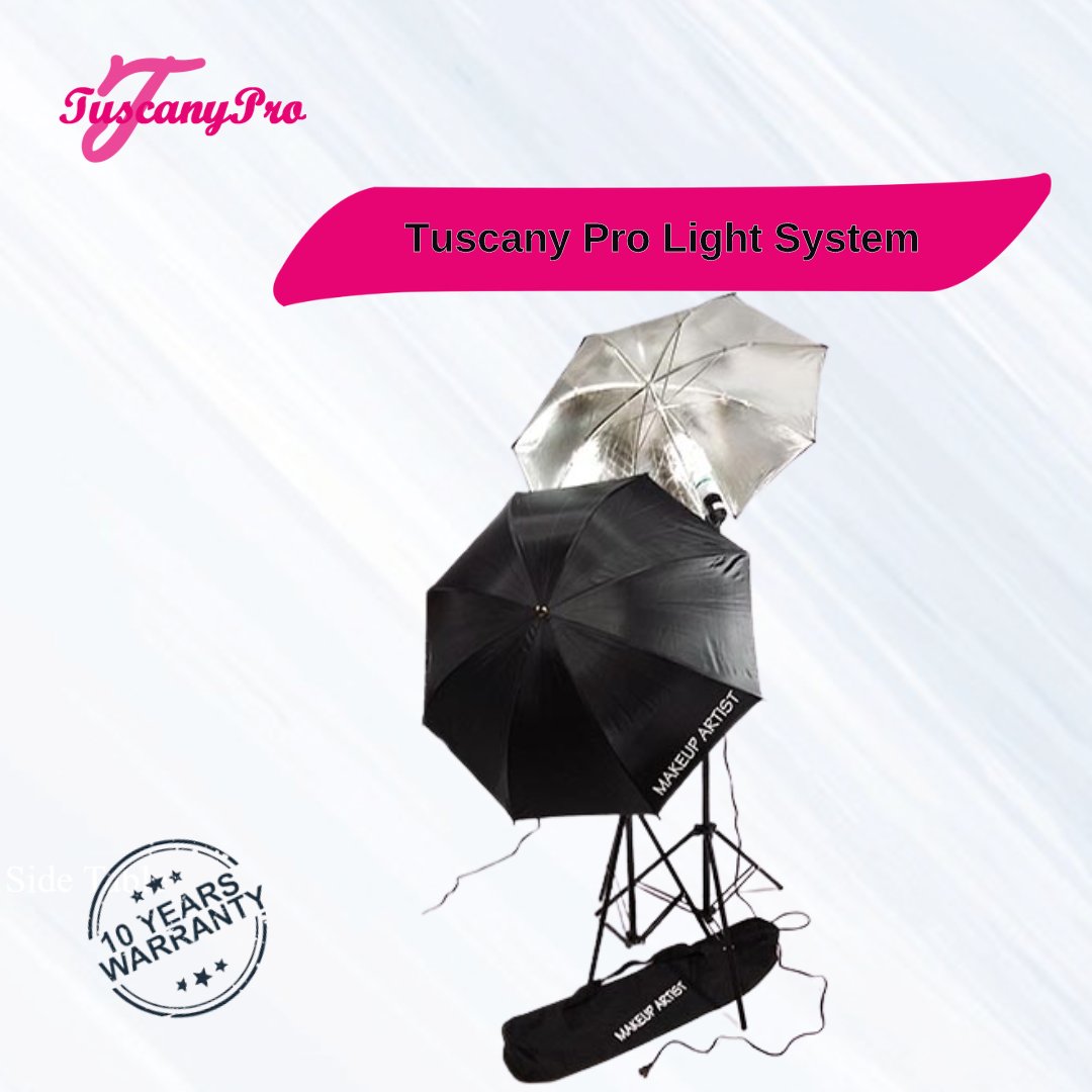 tuscanypro's tweet image. 💡 Need perfect lighting for your salon? The #TuscanyPro #LightSystem is compact, portable &amp;amp; easy to set up! 🌟 Perfect for #Hairstylists &amp;amp; #MakeupArtists on the go. 🛒 Shop now: tuscanypro.com/product/tuscan… #SalonLighting #BeautyProfessionals #PortableLighting #Salon