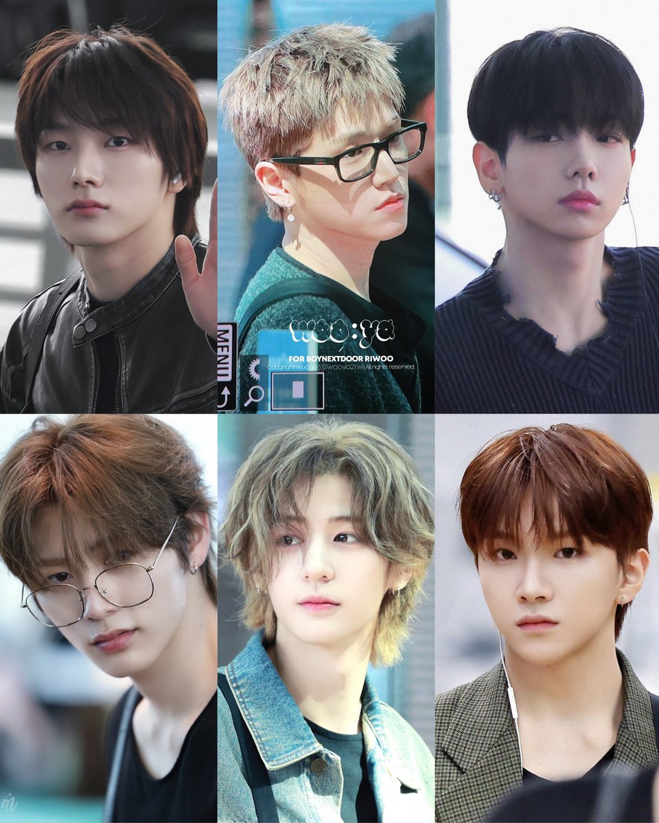 boynextdoor's new hairstyles and hair colors!