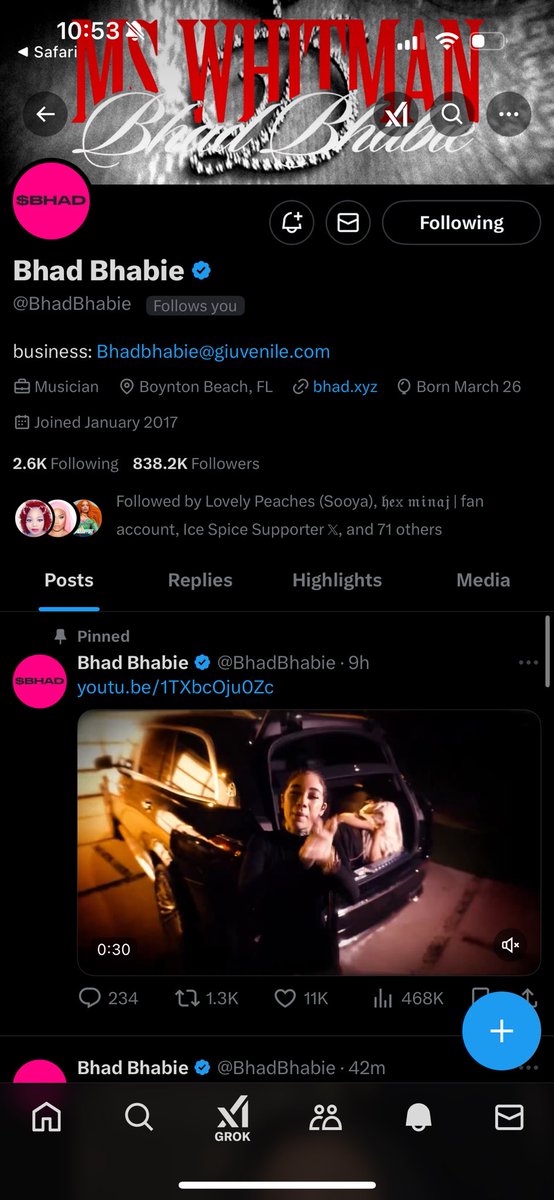 bhadlikeonika's tweet photo. Yoooo 🥹🥹 yall don’t know how much this means to me. Going even harder for you now! 😘 stream #OGcrashout out now on streaming! https://t.co/SPOfF7PGOq