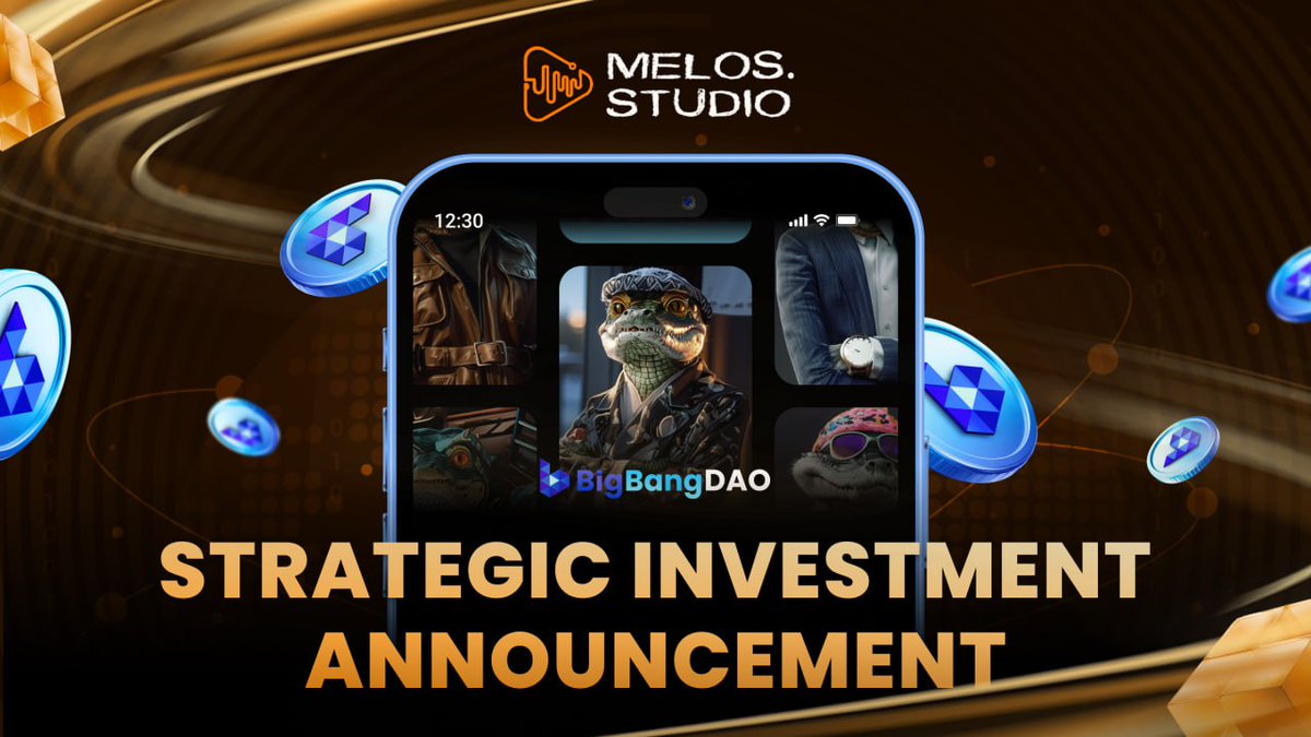 Melos Studio (@melos_studio) on Twitter photo We're thrilled to announce our investment in <a href="/BigBang_DAO/">BigBang DAO</a>—marking a milestone in the Web3 entertainment revolution!
Why BigBangDAO?
1⃣Positioned in the trillion-dollar short drama market, which has seen explosive 8000% global growth.
2⃣Innovated the groundbreaking #DramaOS We're thrilled to announce our investment in <a href="/BigBang_DAO/">BigBang DAO</a>—marking a milestone in the Web3 entertainment revolution!
Why BigBangDAO?
1⃣Positioned in the trillion-dollar short drama market, which has seen explosive 8000% global growth.
2⃣Innovated the groundbreaking #DramaOS