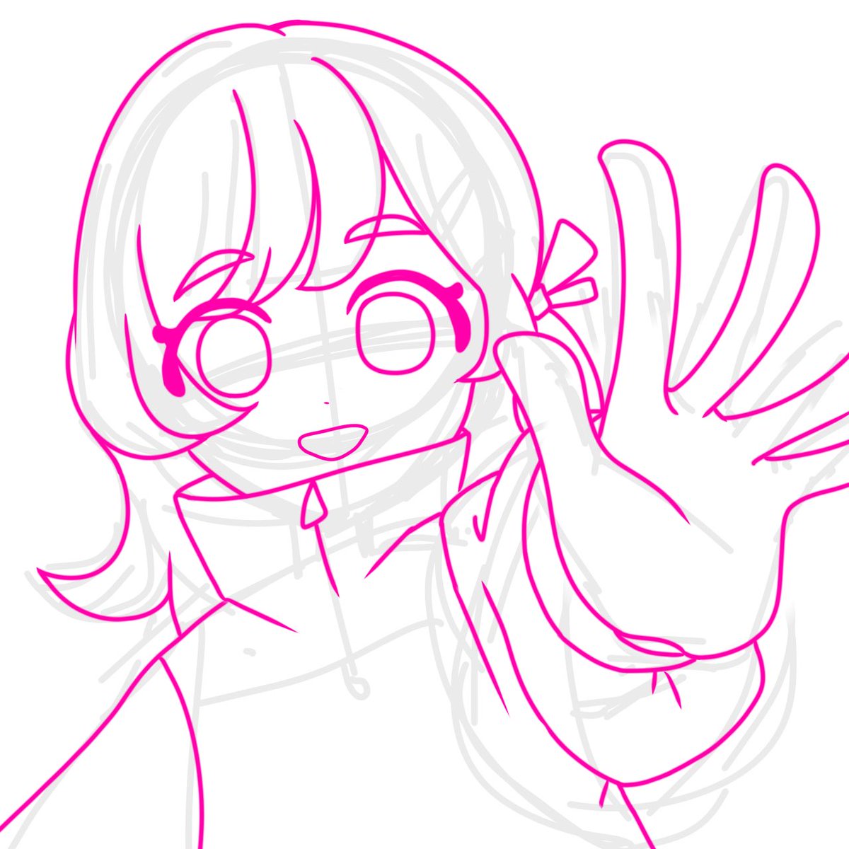 色塗りどうしましょ(*´-`)
#イラスト練習