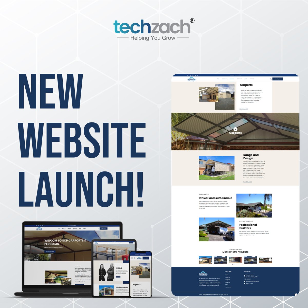 Techzach_en's tweet image. 🚀 Exciting News! Our Latest Website Launch is Live! 🎉
Another successful project delivered! We’re thrilled to showcase this brand-new website, designed and developed to perfection. Optimized for performance, aesthetics, and seamless user experience across all devices!
💻…