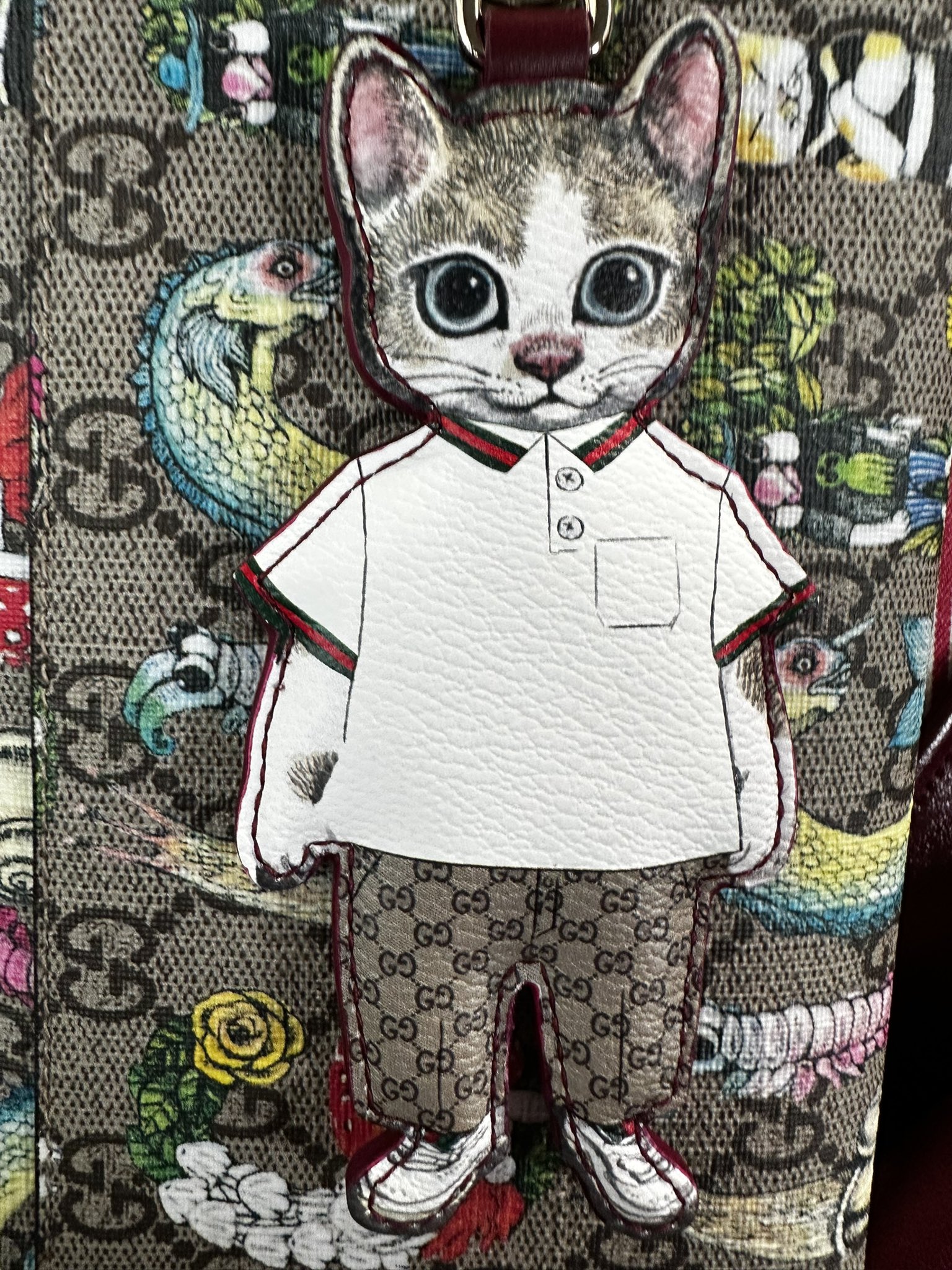 GUCCI×ヒグチユウコ 猫 ボー ,チャーム 日本限定