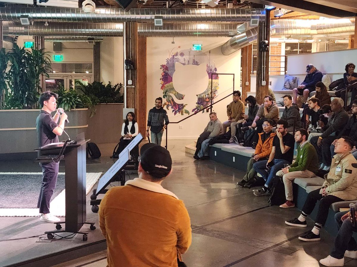 Excited to bring <a href="/Trae_ai/">Trae</a> to <a href="/github/">GitHub</a> San Francisco!

Looking forward to connecting with the more amazing developers in Silicon Valley.

Big thanks to <a href="/aicampai/">AICamp</a> for organizing this!