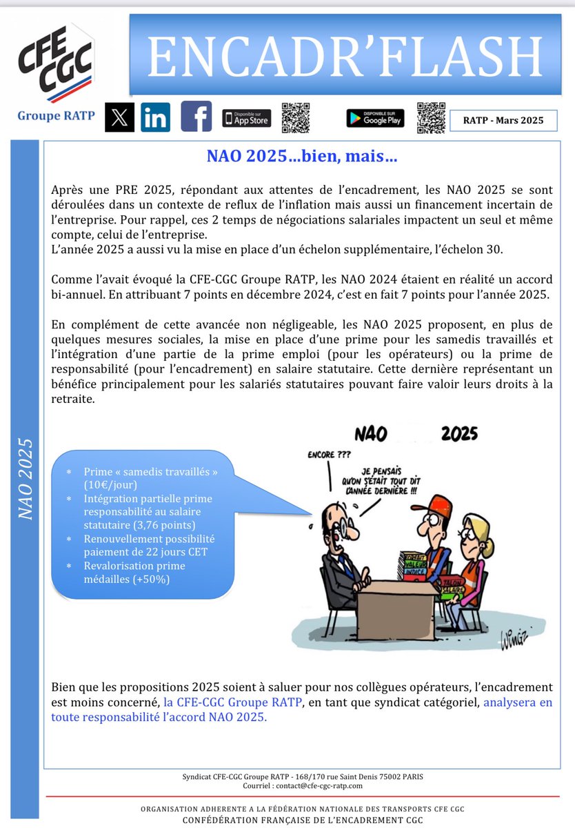 NAO 2️⃣0️⃣2️⃣5️⃣ <a href="/RATPgroup/">RATP Group</a> , bien mais …