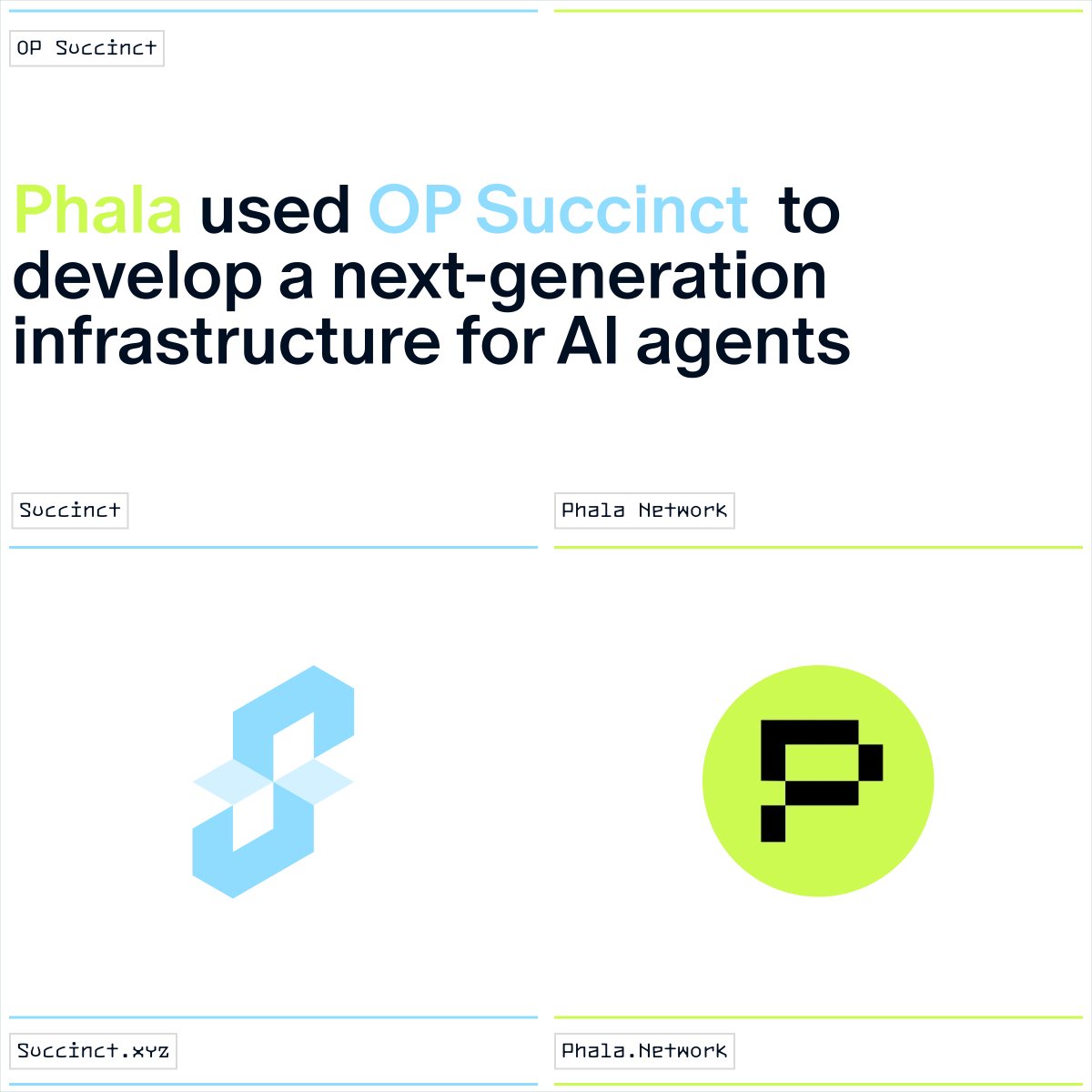 cryptogeeker's tweet photo. 1/ Big milestone for @PhalaNetwork! 🚀

In January, Phala became the first OP Succinct rollup to launch on mainnet. This upgrade is a game-changer for high-throughput AI apps, combining TEE infrastructure with ZK proofs for security &amp; scalability.

🧵👇 https://t.co/8rGgHqZvLW
