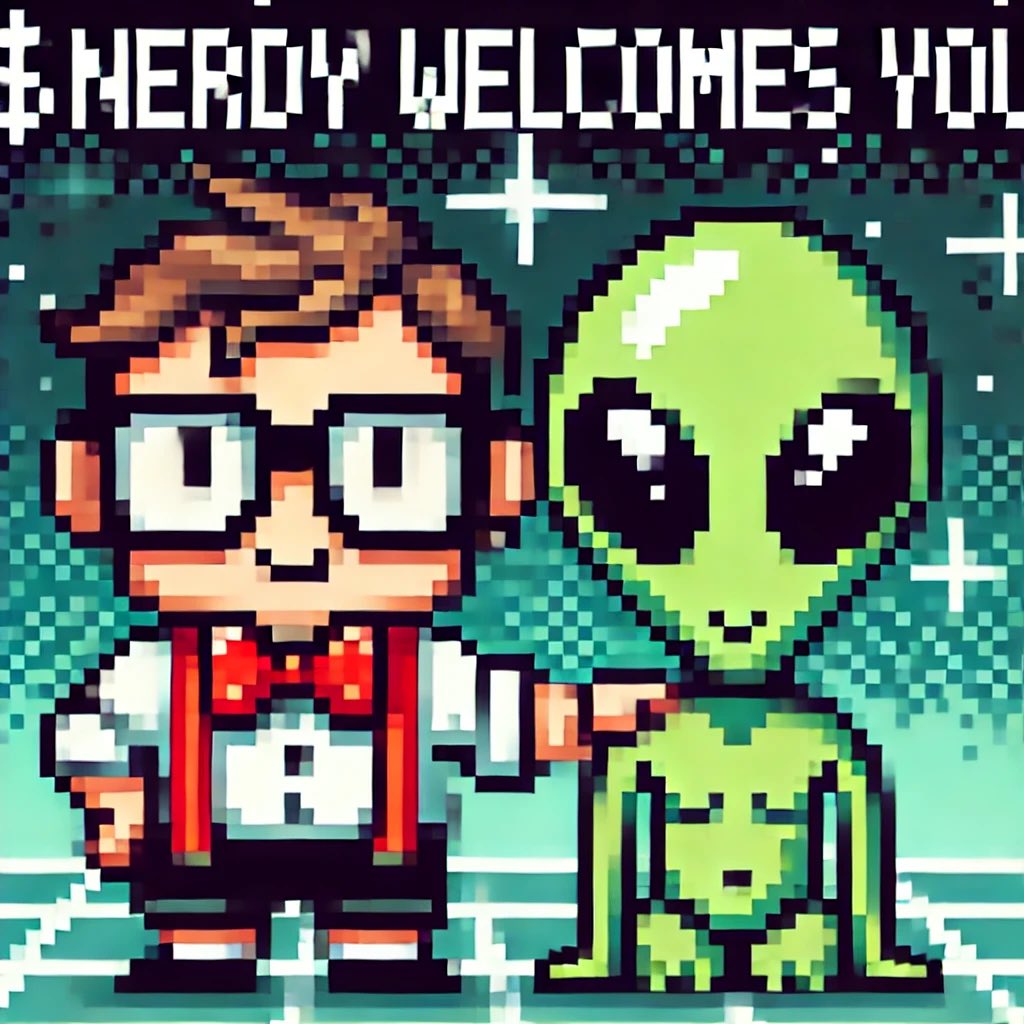 0fficialNerd's tweet image. #Nerds can often feel out of place. We welcome you home!