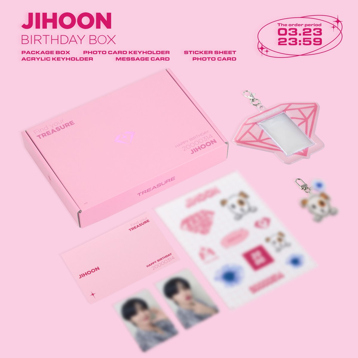 treasure ジョンファン birthdaybox SO JUNG HWAN BIRTHDAY BOX - GOODS | TREASURE（トレジャー
