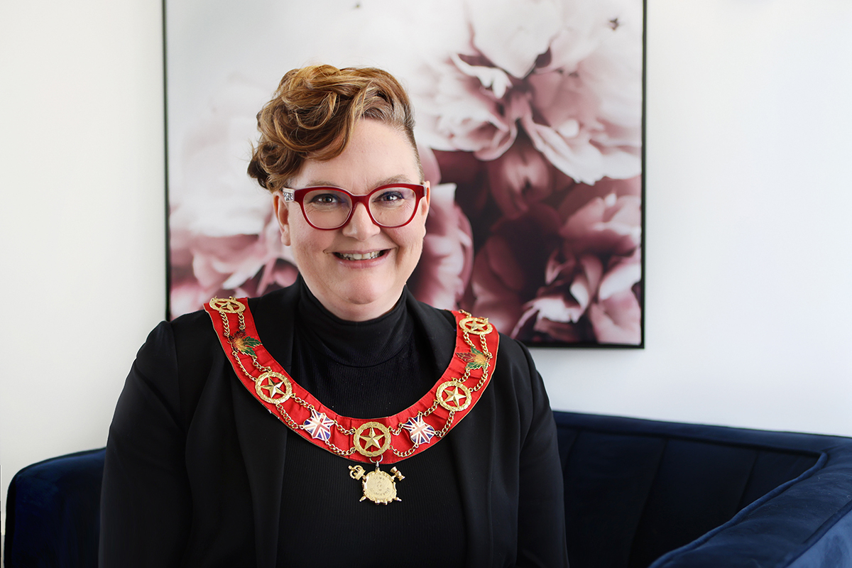 Spotlight Series: Orangeville Mayor <a href="/lisa_posty/">Lisa Post</a> credits @humberpoly’s Bachelor of Community Development program for doing a phenomenal job in preparing her to serve in government.

Read more in Humber Today: bit.ly/41EH7r6