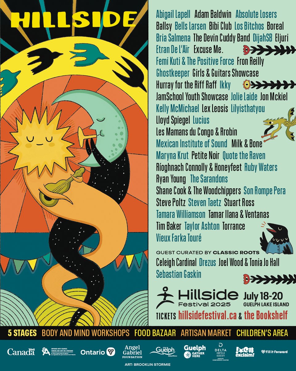 See you at Hillside Festival 2025!