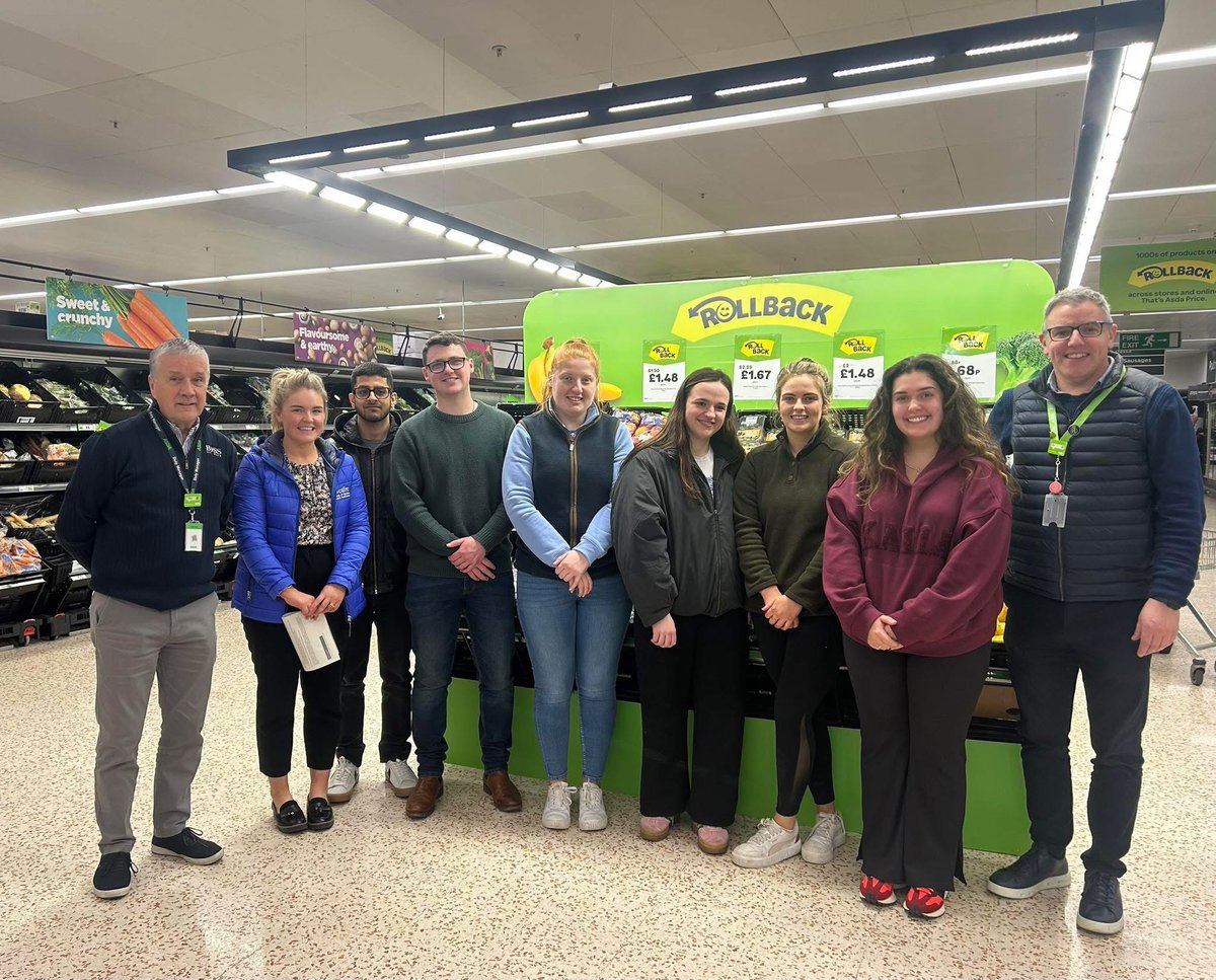 Delighted this week to host <a href="/DiscoverCAFRE/">CAFRE</a> students from the Masters in Business for Agrifood and Rural Enterprise, to discuss Asda’s ESG journey. We’re in safe hands with these young leaders of tomorrow <a href="/AndrewMuirNI/">Andrew Muir MLA</a>