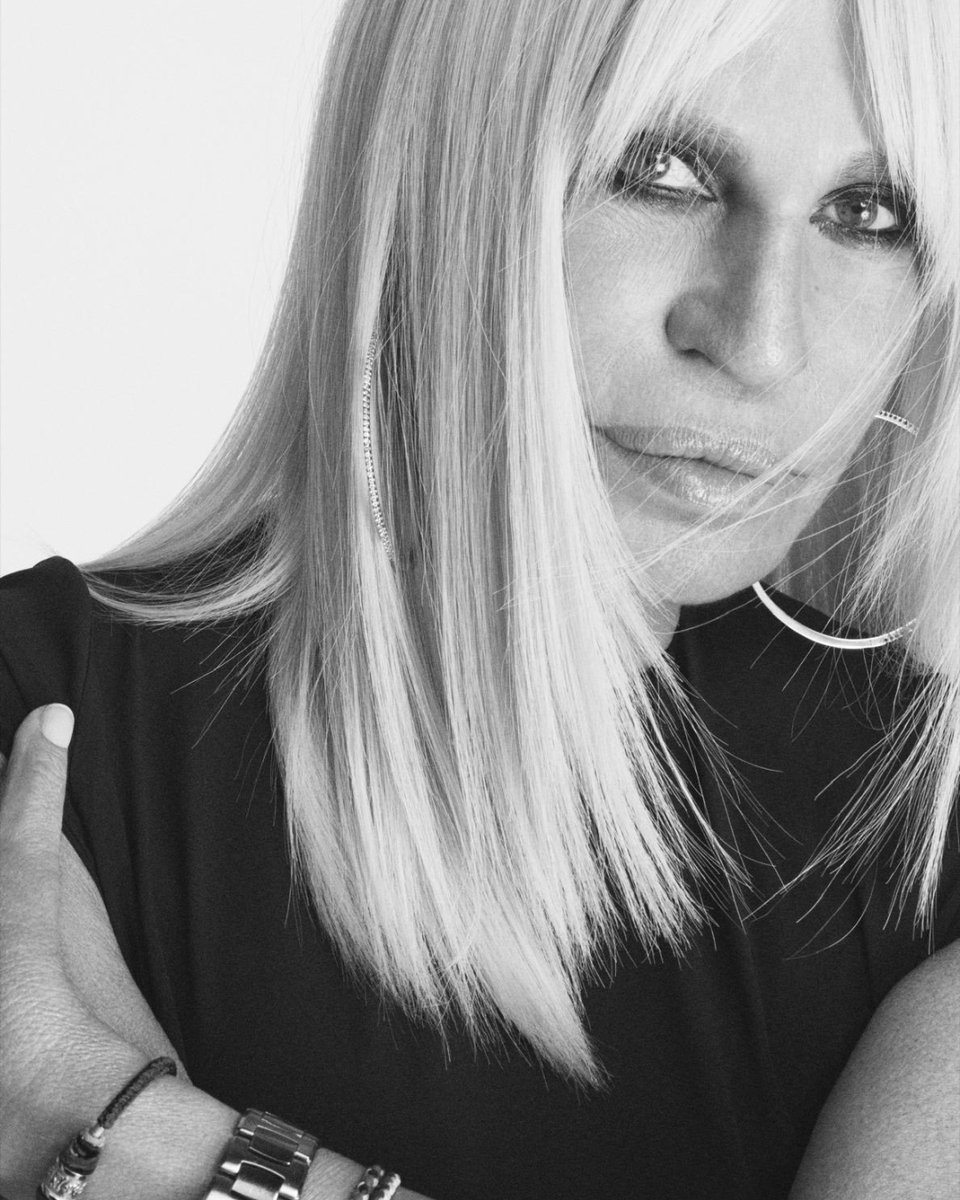 Donatella Versace will assume the role of Chief Brand Ambassador. In her new role, Ms. Versace will dedicate herself to the support of Versace’s philanthropic and charitable endeavors and will remain an advocate for the brand globally.

Portrait by Mert Alas &amp; Marcus Piggott