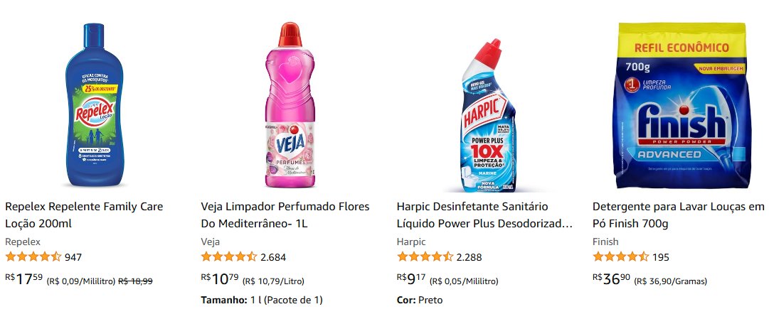 CUPOM 🎟

Esquenta da Semana do Consumidor 🔥 Amazon

🔥 15% off em Produtos de Limpeza
🛒 amzn.to/4kPzFSP
